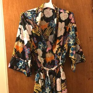colorful kimono dress